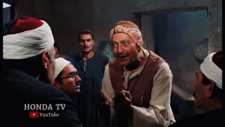 مشهد رائع للفنان محمود المليجي من فيلم الأرض دندنها