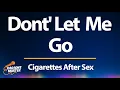 Download Lagu Dont' Let Me Go - Cigarettes After Sex (KARAOKE)