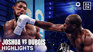 INCREDIBLE KO Riyadh Season Card Wembley Edition Anthony Joshua Vs Daniel Dubois Highlights 