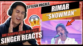 Download Rimar - Snowman [Indonesian Idol 2021] | SINGER REACTION MP3