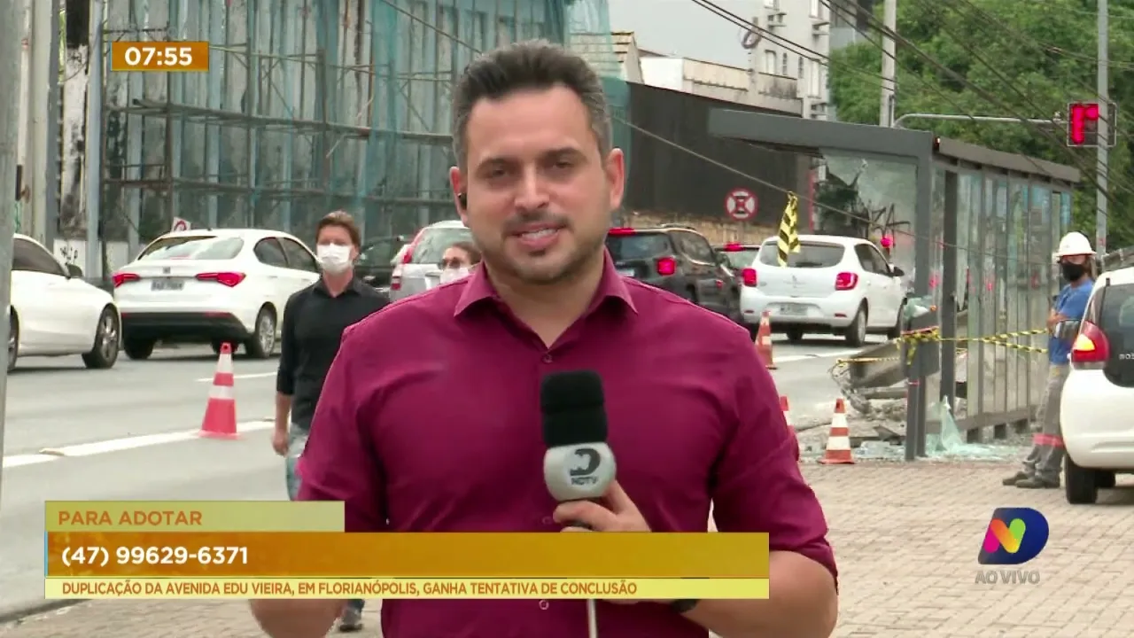 Blumenau: bombeiros são chamados para resgatar animal preso em cerca