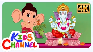 Ganpati Bappa Morya, गणपति बप्पा मोरया, Kids Hindi Nursery and Ganesh Chaturthi Special Song