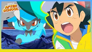 full evolution of ash s lucario pok mon journeys netflix family