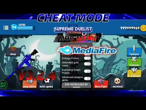 Download MP3 Supreme Duelist Mod Menu(Apk Mod MediaFire Download)