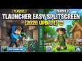 How To Split Screen Minecraft Java TLauncher Pc Step-by-Step 2026