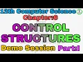 12th Computer Science Chapter 6 Control Structures in Python Sequential if if else