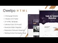 Dwellpo Interior Design Architecture HTML5 Template Themeforest Website Templates and Themes