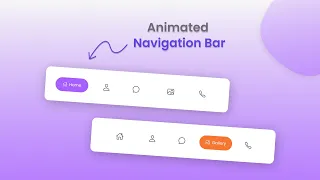 How To Create Magic Navigation Menu Indicator Using Html Css JavaScript Crown Coder