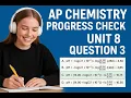 Progress Check Questions Unit 8 AP Q 3 CHEMISTRY K-Chemistry Com