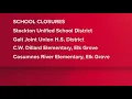 California Winter Storm NorCal school closures updates