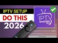 IPTV Smarters Pro setup guide 2026 Watch this before using
