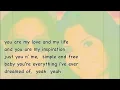 JUST YOU 'N ME [chicago] lyrics
