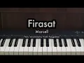 Lagu Firasat - Marcell | Piano Karaoke by Andre Panggabean