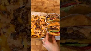 In-N-Out Burger at Home with Animal Style Fries - Easy Smash Burger Secret Sauce Recipe