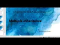 Multiple Inheritance in OOP OOP Lec M Zeeshan Khalid Urdu