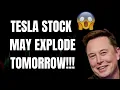 TESLA STOCK MAY EXPLODE TOMORROW TSLA SPY QQQ NVDA AAPL META ES NQ BTC Predictions