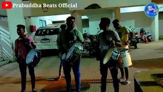 palkhi nighali rajachi nonstop ganpati geet maghi ganesh jayanti visarjan show at virar w 