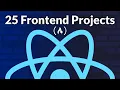 Build 25 React Projects - Tutorial