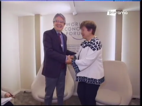 Ecuador busca la expansión comercial y desarrollo económico en foro de Davos