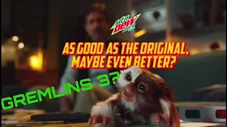 is new gremlins and mountain dew commercial hinting at a gremlins 3