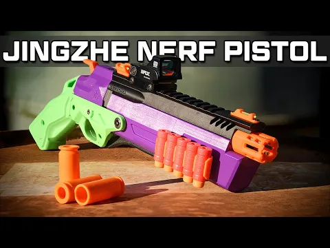 Download MP3 JingZhe: The Break Action Single-Shot Nerf Pistol!