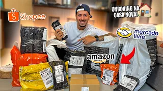 MEGA UNBOXING de TUDO que COMPREI pra CASA NOVA! 🏠 30 MINUTOS!