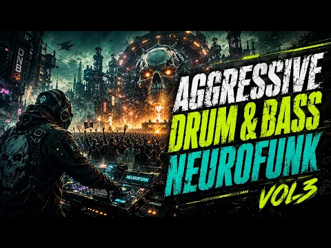 Mega Aggressive Drum & Bass Neurofunk Mix | Mega Bass Assault | Dark Energy Reloaded | MAXDRIVE Vol3