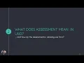 Section 2 Assessment in UbD