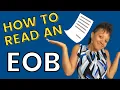How to read an EOB Medical Billers Edition Volume 1