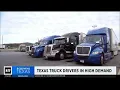 Texas truck drivers in high demand