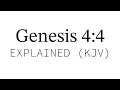 KJV Bible Explained Genesis 4 4