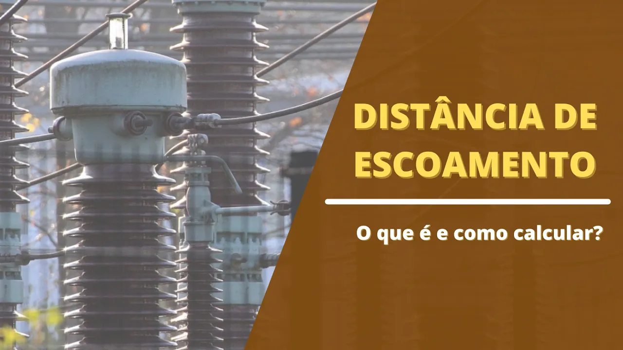 Distância de escoamento em isoladores