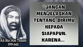 kata kata mutiara ali bin abi thalib untuk teladan di kehidupan