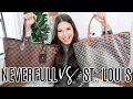 LOUIS VUITTON NEVERFULL vs GOYARD ST LOUIS LuxMommy