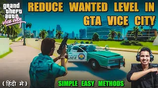 How to Reduce Wanted Level in GTA Vice City without Cheat Codes One Take Gamer