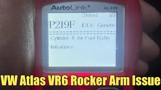 Volkswagen Atlas 3 6 VR6 Air Fuel Ratio Imbalance Code P219F Diagnostics