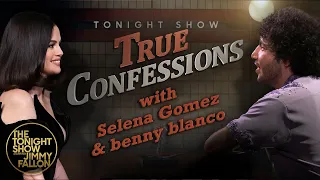 true confessions with selena gomez and benny blanco the tonight show starring jimmy fallon