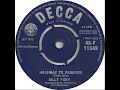 UK New Entry 1961 (116) Billy Fury - Halfway To Paradise
