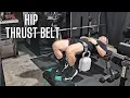 Hip Thrust Belt Adjustable Fitness Belt for Dumbbells