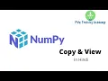 29 Numpy s Copy and View for Python Hindi