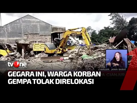 Korban Gempa Menolak Relokasi ke Tempat Baru karena Dekat dengan Pembuangan Sampah