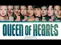 Download Lagu TWICE Queen of Hearts Lyrics 트와이스 퀸오브하트스 가사 | BETWEEN 1\u00262 - Talk that Talk | Color Coded