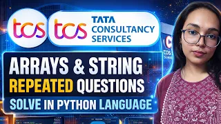 TCS NQT 2026 Coding Array String Repeated Questions Python Solution TCS NQT Class-3