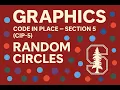 GRAPHICS EXPLOSION with Random Circles CIP - 5 Stanford Graphics