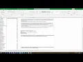 Project Part I - Data Entry and Basic Excel Computations