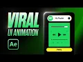How to create UI Animations in After Effects Full 1 Hour Guide