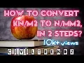 CIVIL ENGG UNIT CONVERSION in SIMPLE HOW to Civiltrendz