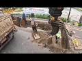 Download Lagu 굴삭기 엥콘 틸트로테이터 활용 지역난방 오피스텔 인입구간 터파기 작업 (PART.1-15) excavator