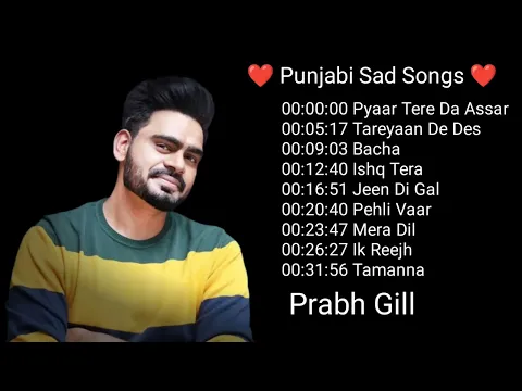 Download MP3 Prabh Gill Punjabi Sad Songs Collection prabh gill all song new punjabi song prabh gill old all song