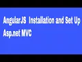 AngularJS Installation and Set Up